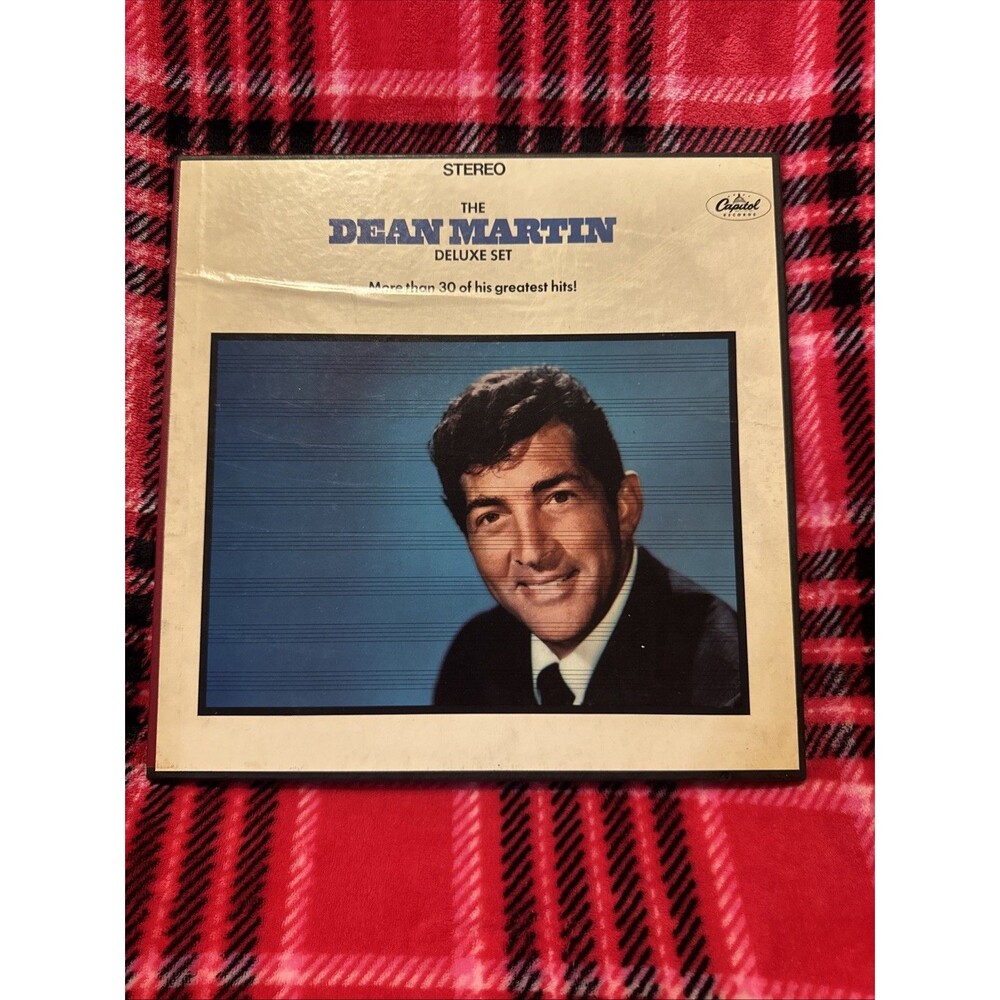 The Dean Martin Deluxe Set  Capitol Records DTCL 2815 VG + 3 LP  Box Set  1967